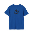 Squat Bench Deadlift Repeat - Unisex Softstyle T-Shirt - Front & WWLW Logo Back