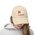 Heavy Weights Barbell Club - Unisex Distressed Cap - Classic Color Logo