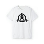 Classic Logo Black - Unisex Ultra Cotton Tee - Plain Back