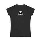 Strong Not Skinny – Women’s Softstyle Tee (Distressed Logo)