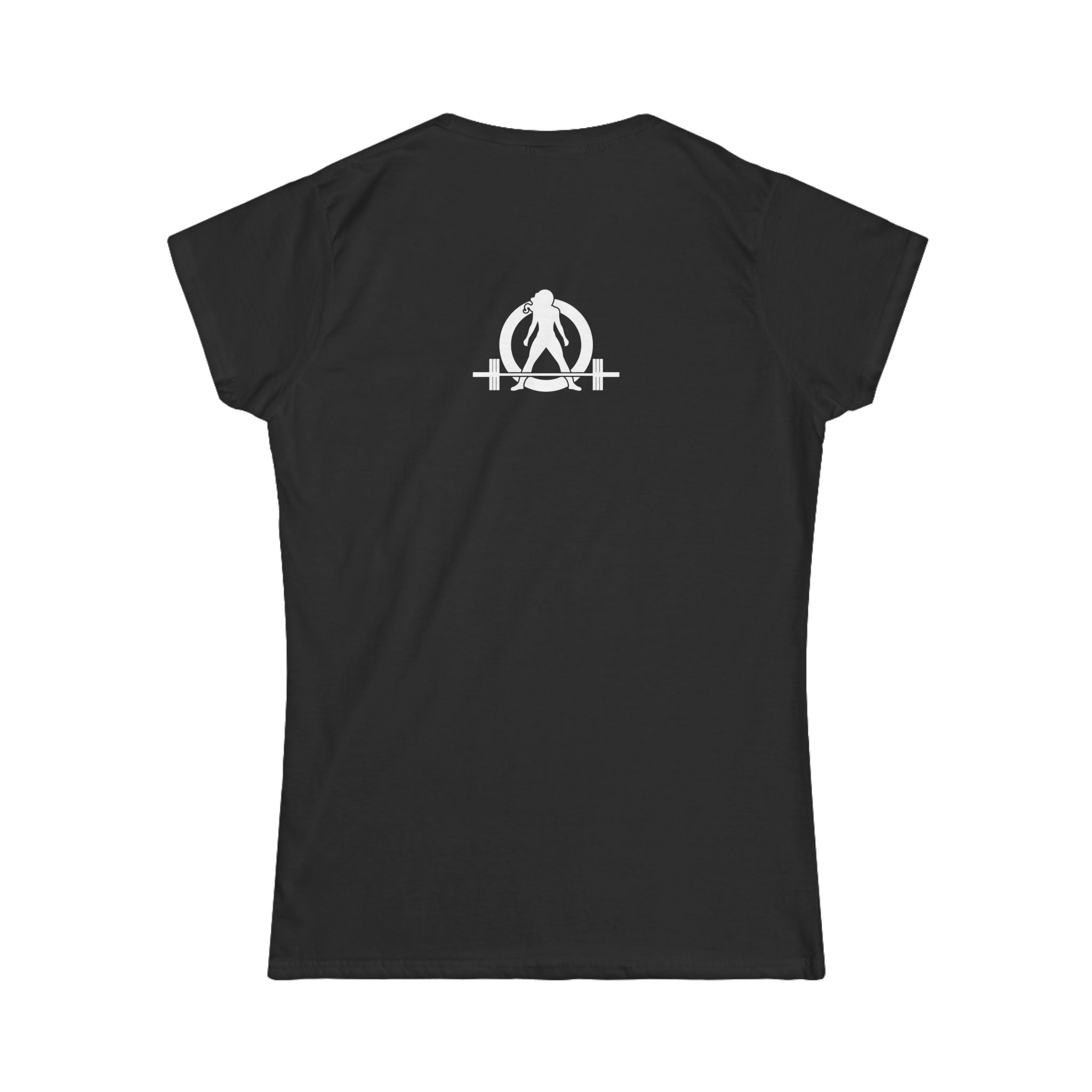 Strong Not Skinny – Women’s Softstyle Tee (Distressed Logo)