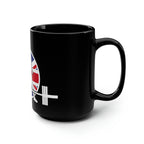 Black Mug, 15oz - UK Logo Dark