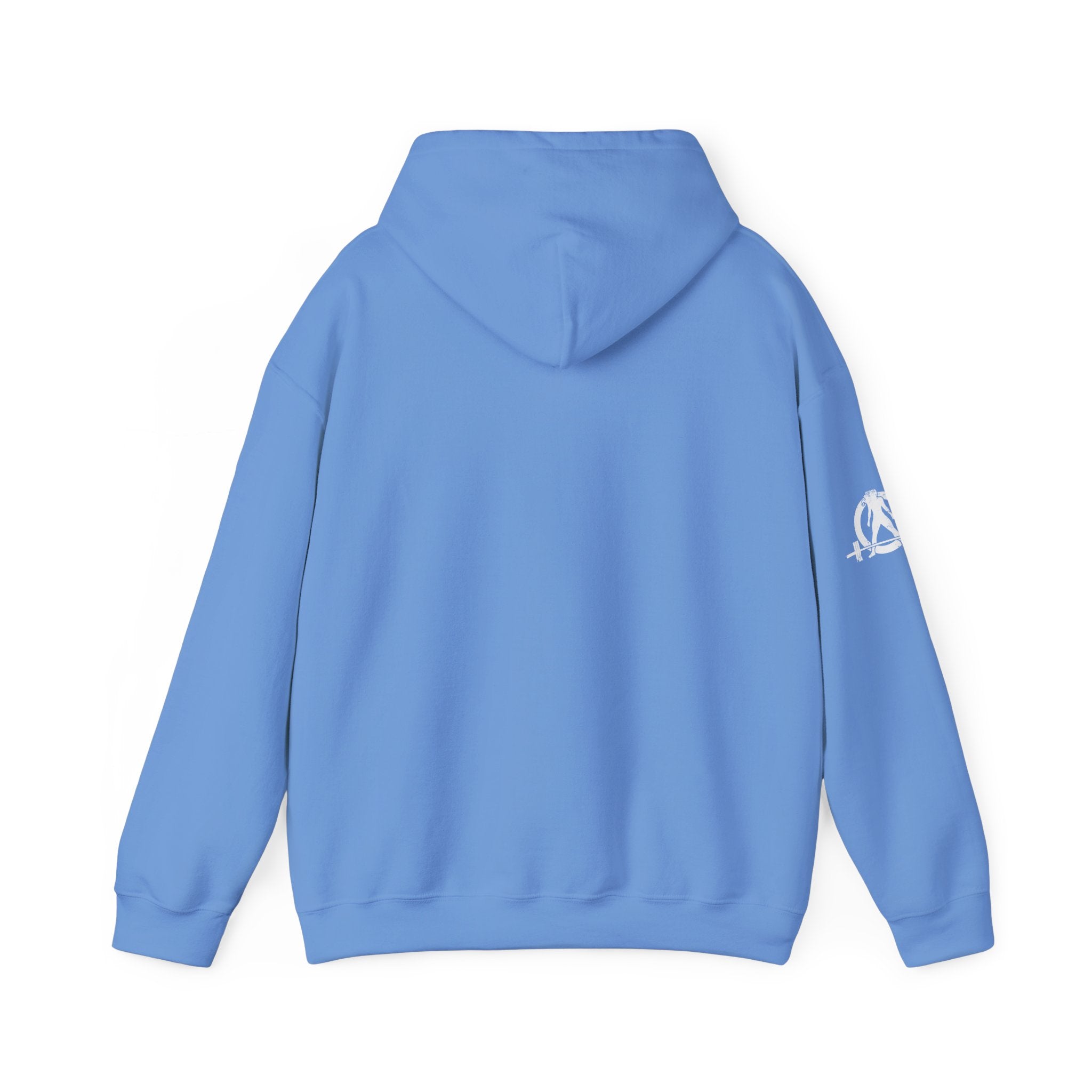 Lift Heavy Pet Cats - Unisex Heavy Blend Hooded Sweatshirt - White Logo