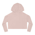 Women’s Cropped Hooded Sweatshirt - Black Classic Logo