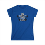 Lift Heavy Swing Fast - Women's Softstyle Tee - Front Back Logo