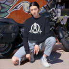 Women's Cropped Sweatshirt - White Original Logo