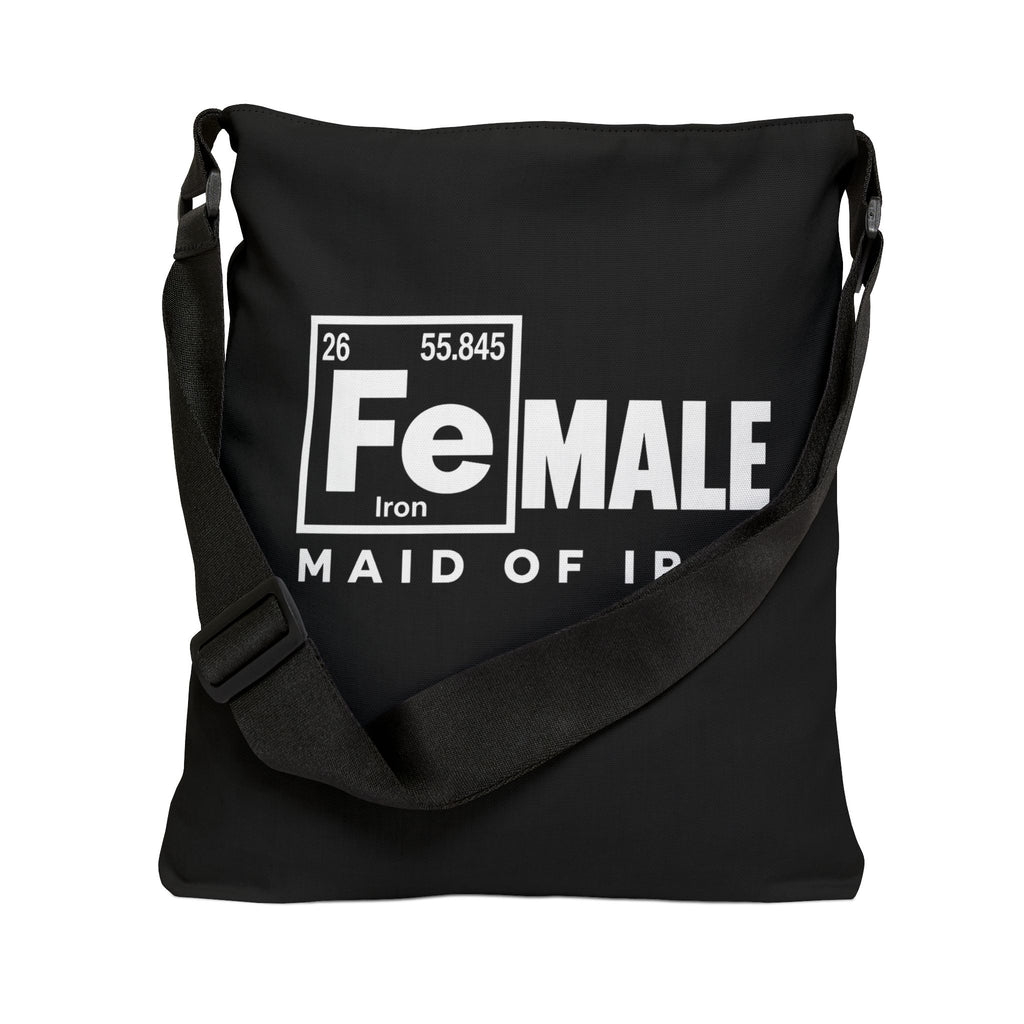 Maid of Iron - Adjustable Gym Tote Bag