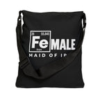 Maid of Iron - Adjustable Gym Tote Bag