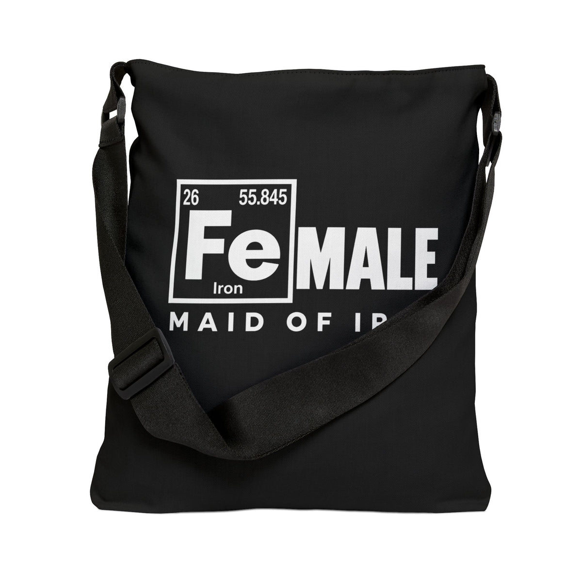 Maid of Iron - Adjustable Gym Tote Bag