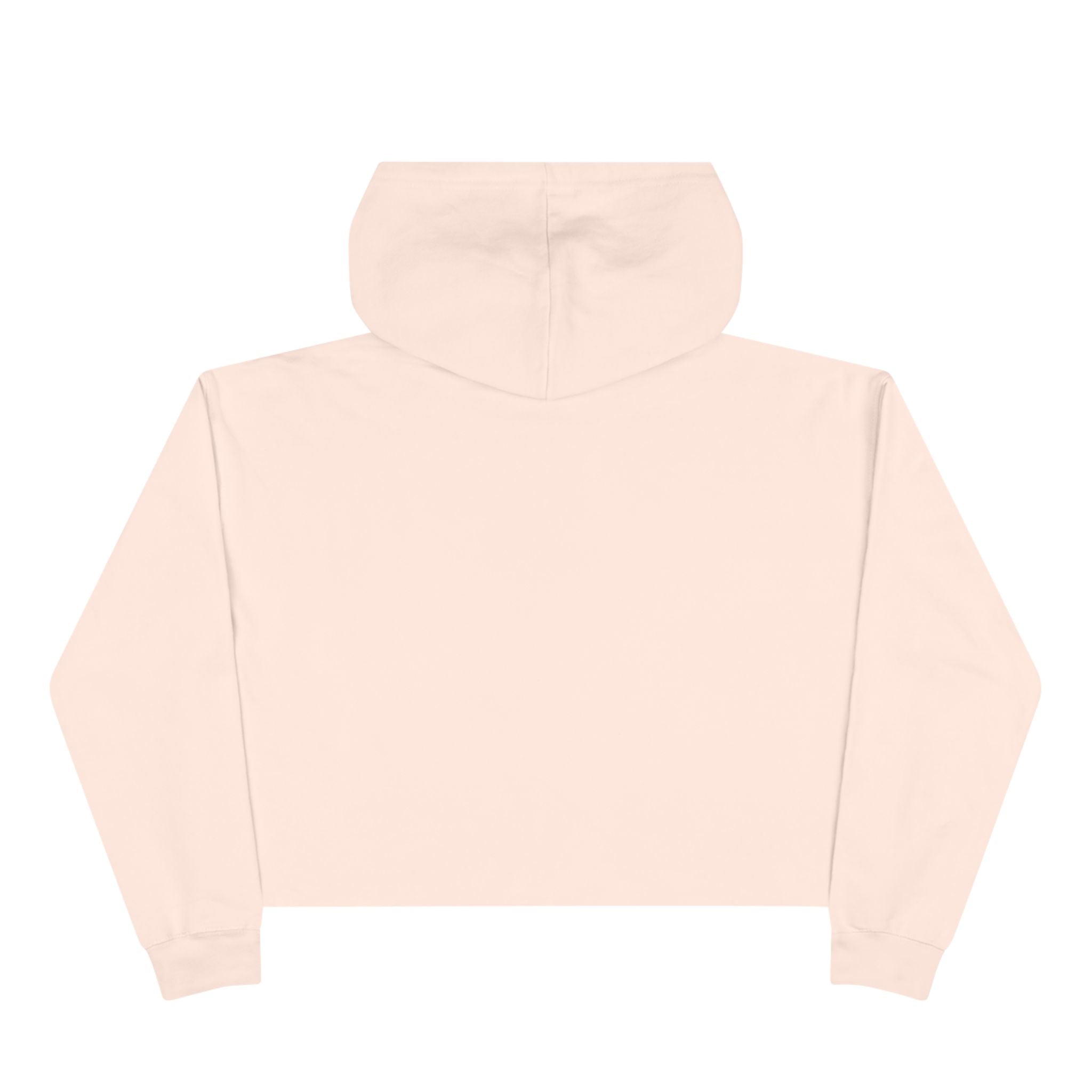 Empowered Crop Hoodie – For Strong Women Who Lift - Classic Logo