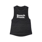 Bench Press. - Women's Flowy Scoop Muscle Tank