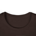 Lift Heavy Shit - Women's Softstyle Tee - White Distressed Logo on Front Plain Back