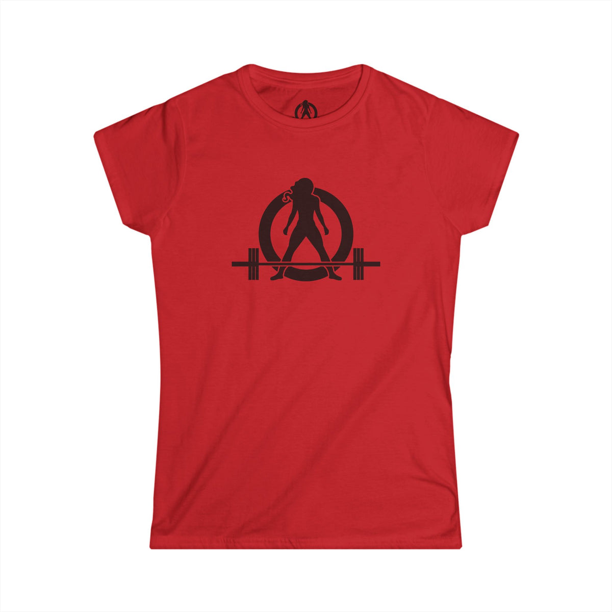 Grandma Lifts - Women's Softstyle Tee - White Logo Front & Back