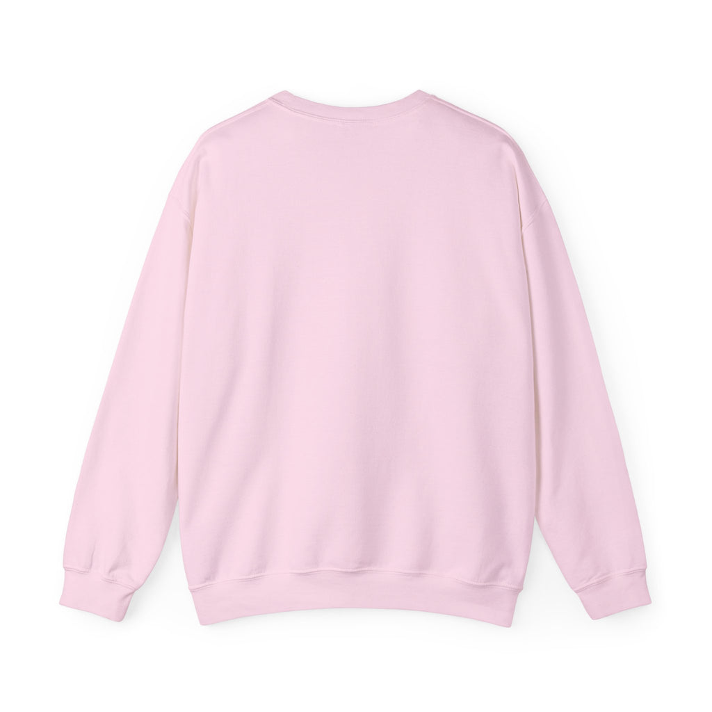 Built Different Crewneck Sweatshirt — Front & Back White Logo