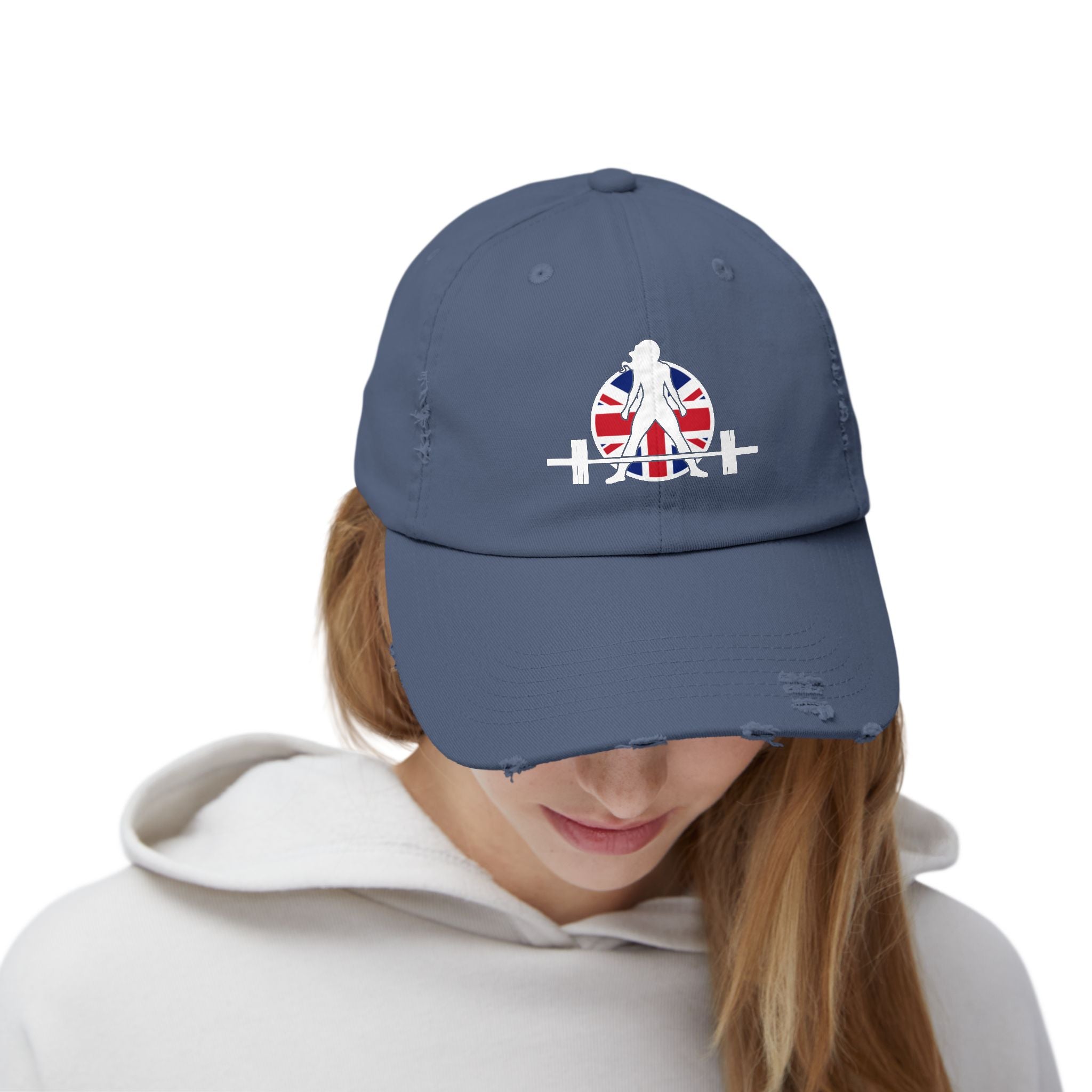 WWLW UK Logo - Unisex Distressed Cap