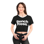 Bench Press. - Crop Tee AOP