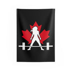 Indoor Wall Tapestries - Canada Dark Logo