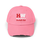 Heavy Weights Barbell Club - Unisex Distressed Cap - Classic Color Logo