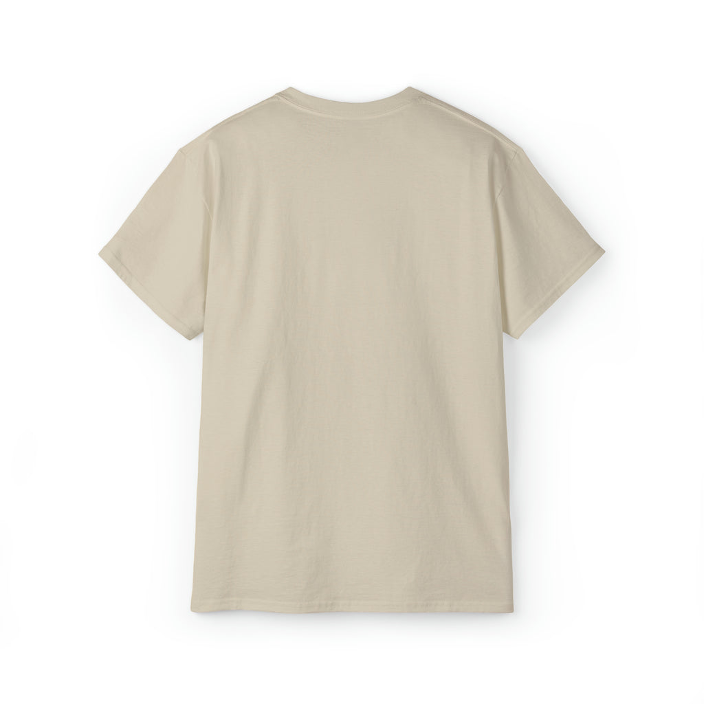 Classic Logo Black - Unisex Ultra Cotton Tee - Plain Back