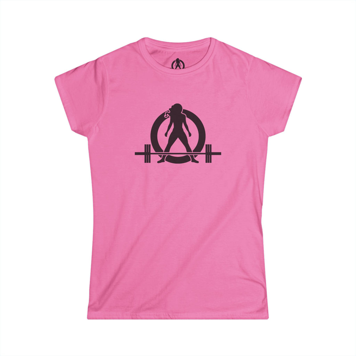 Grandma Lifts - Women's Softstyle Tee - White Logo Front & Back