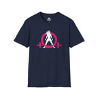 Unisex Softstyle T-Shirt - Color Distressed Logo - Plain Back
