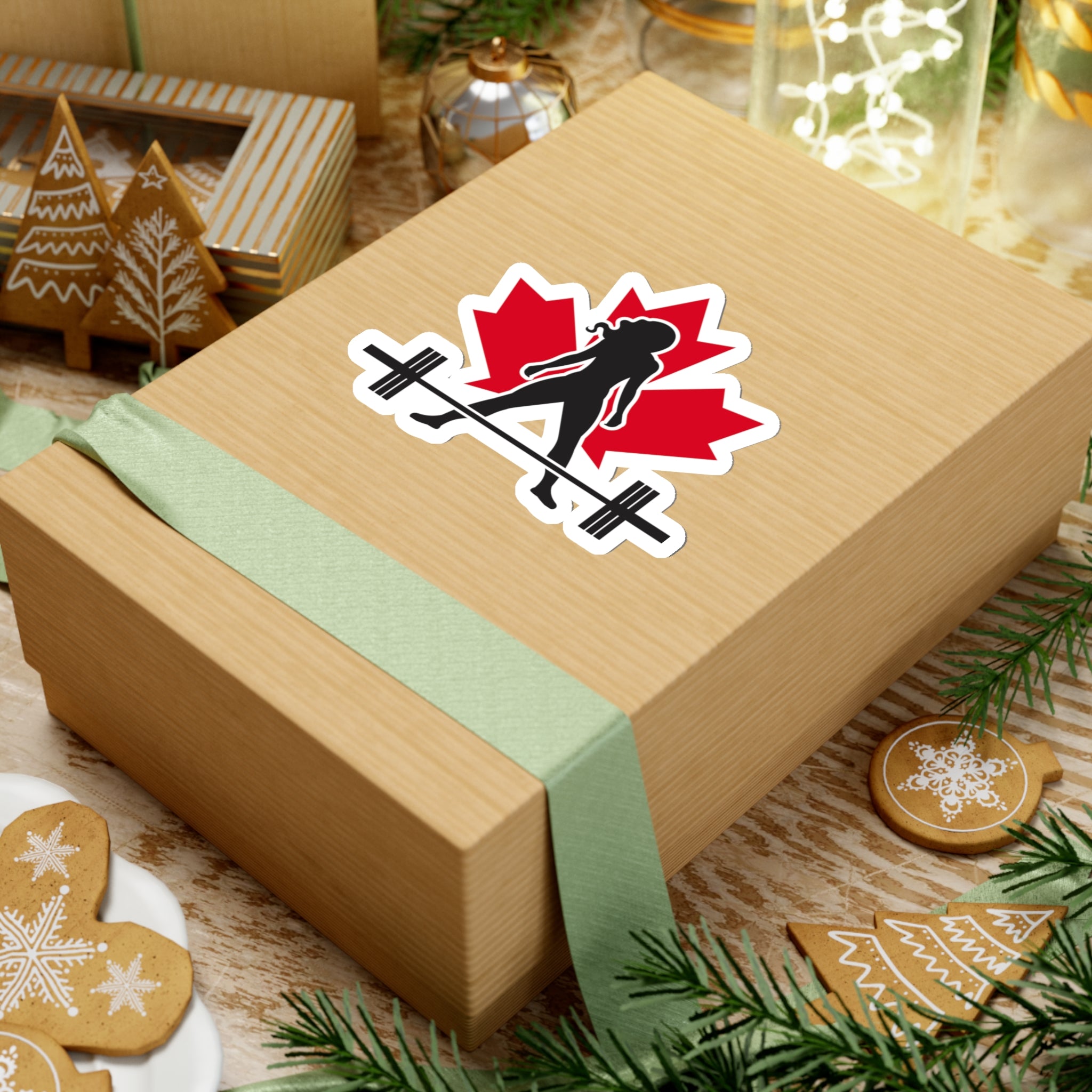 Kiss-Cut Stickers - Canada Logo Dark