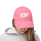 Lift Heavy Shit - Unisex Distressed Cap - White Logo