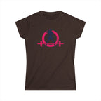 Women's Softstyle Tee - WWLW Distressed Color Logo - Plain Back