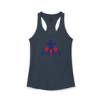 Women's Ideal Racerback Tank - UK Logo Light - Plain Back