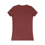 She is STRONG - Women's Favorite Tee - White Logo - Plain Back