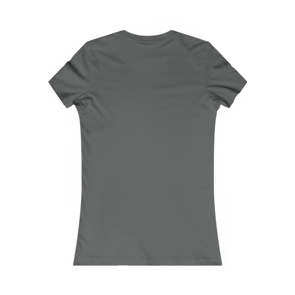 She is STRONG - Women's Favorite Tee - White Logo - Plain Back