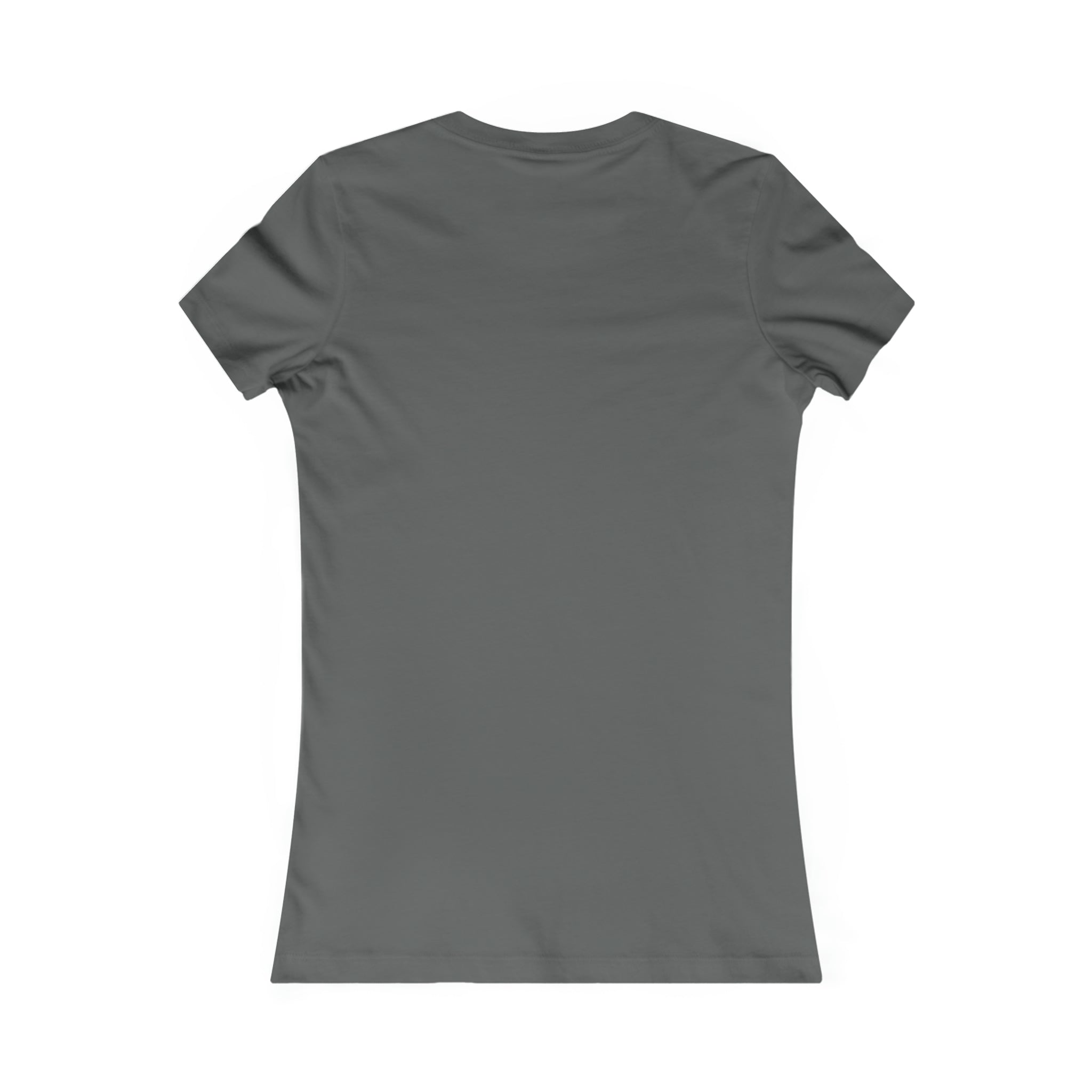 She is STRONG - Women's Favorite Tee - White Logo - Plain Back