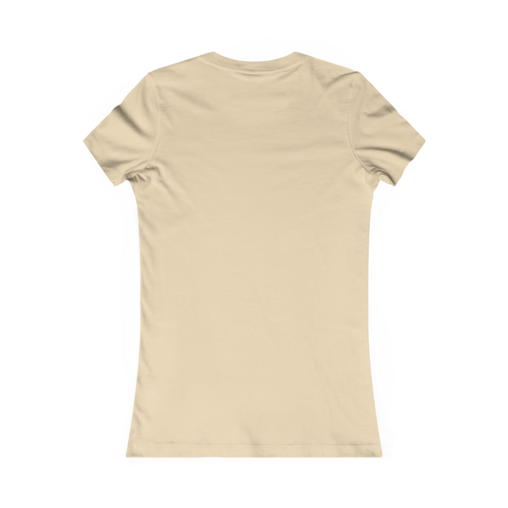 She is STRONG - Women's Favorite Tee - White Logo - Plain Back