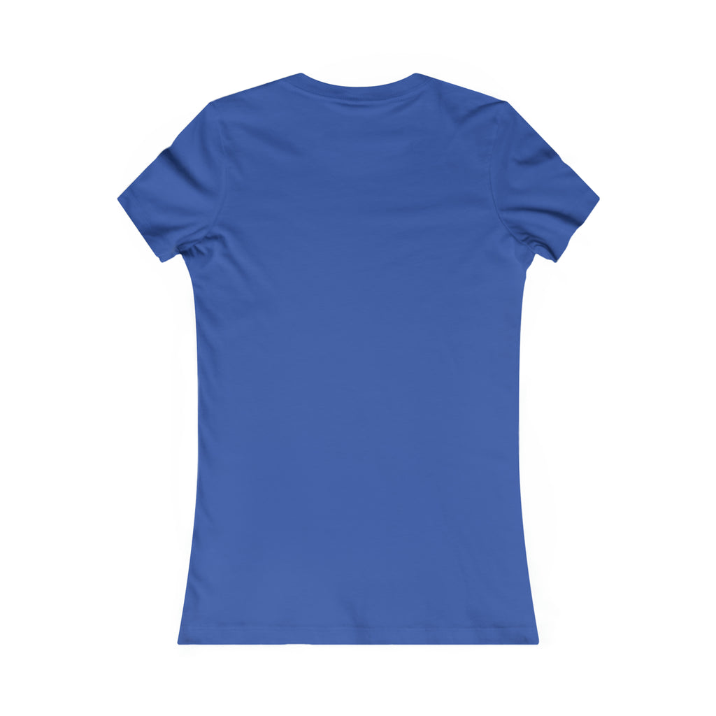 She is STRONG - Women's Favorite Tee - White Logo - Plain Back