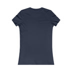She is STRONG - Women's Favorite Tee - White Logo - Plain Back