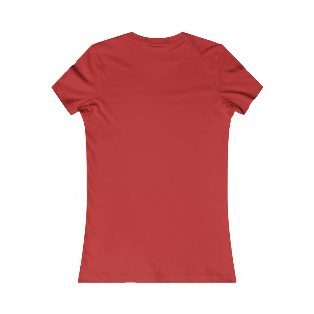 She is STRONG - Women's Favorite Tee - White Logo - Plain Back