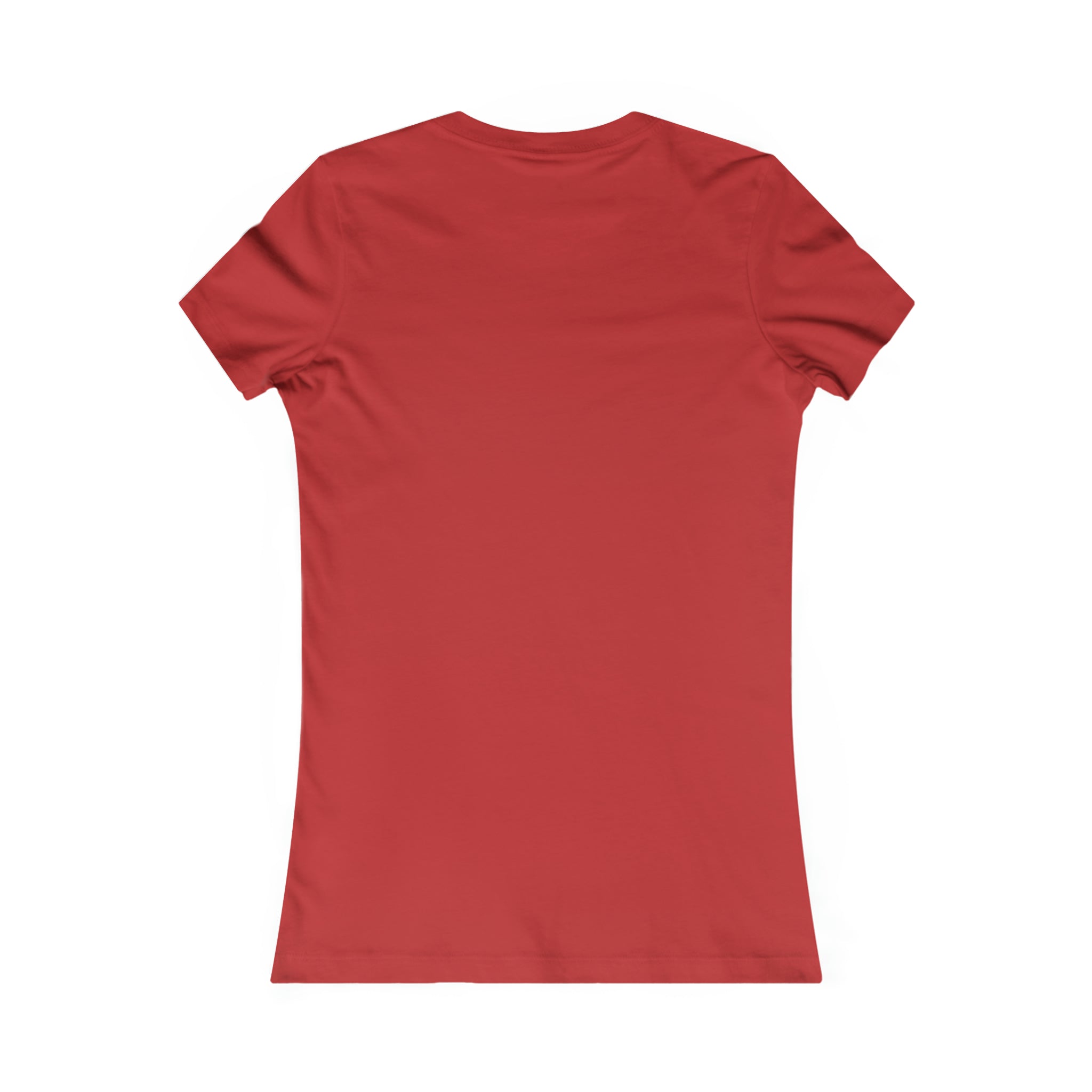 She is STRONG - Women's Favorite Tee - White Logo - Plain Back