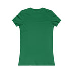 She is STRONG - Women's Favorite Tee - White Logo - Plain Back