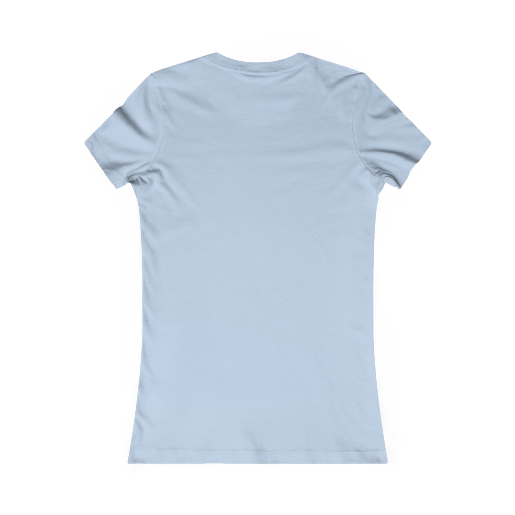 She is STRONG - Women's Favorite Tee - White Logo - Plain Back