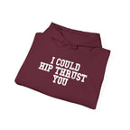 WWLW “I Could Hip Thrust You” Hoodie - Front White Logo Plain Back