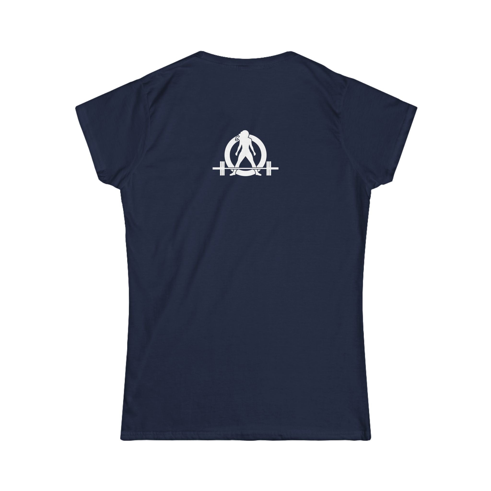 Strong Not Skinny – Women’s Softstyle Tee (Distressed Logo)
