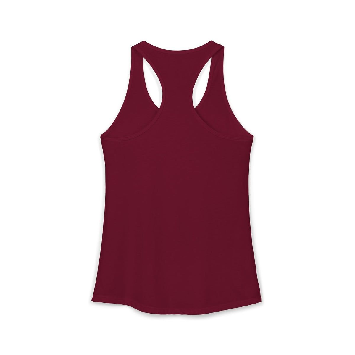 I Could Deadlift You - Women's Ideal Racerback Tank - White Logo - Plain Back