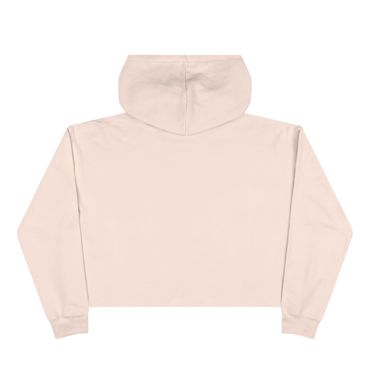 I Could Hip Thrust You - Crop Hoodie - White Logo - Plain Back