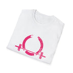 WWLW Unisex Softstyle T-Shirt - Color Distressed Logo - Plain Back