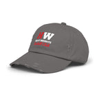 Heavy Weights Barbell Club - Unisex Distressed Cap - Classic Color Logo