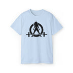 Classic Logo Black - Unisex Ultra Cotton Tee - Plain Back