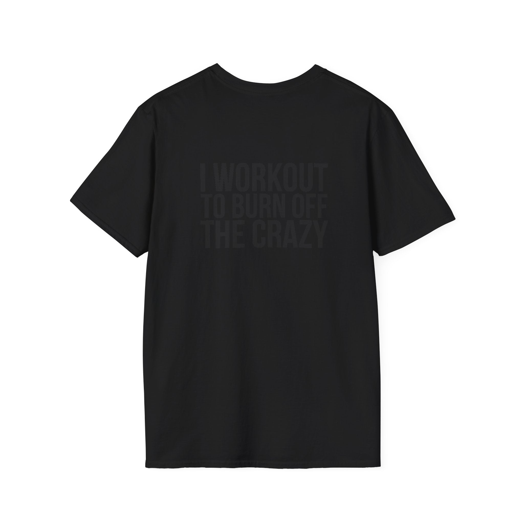 Cardio? Lift Weights Faster - Unisex Softstyle T-Shirt - Front Logo