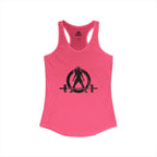 WWLW Distressed Black Logo - Racer Back Tank Top (Best Seller)