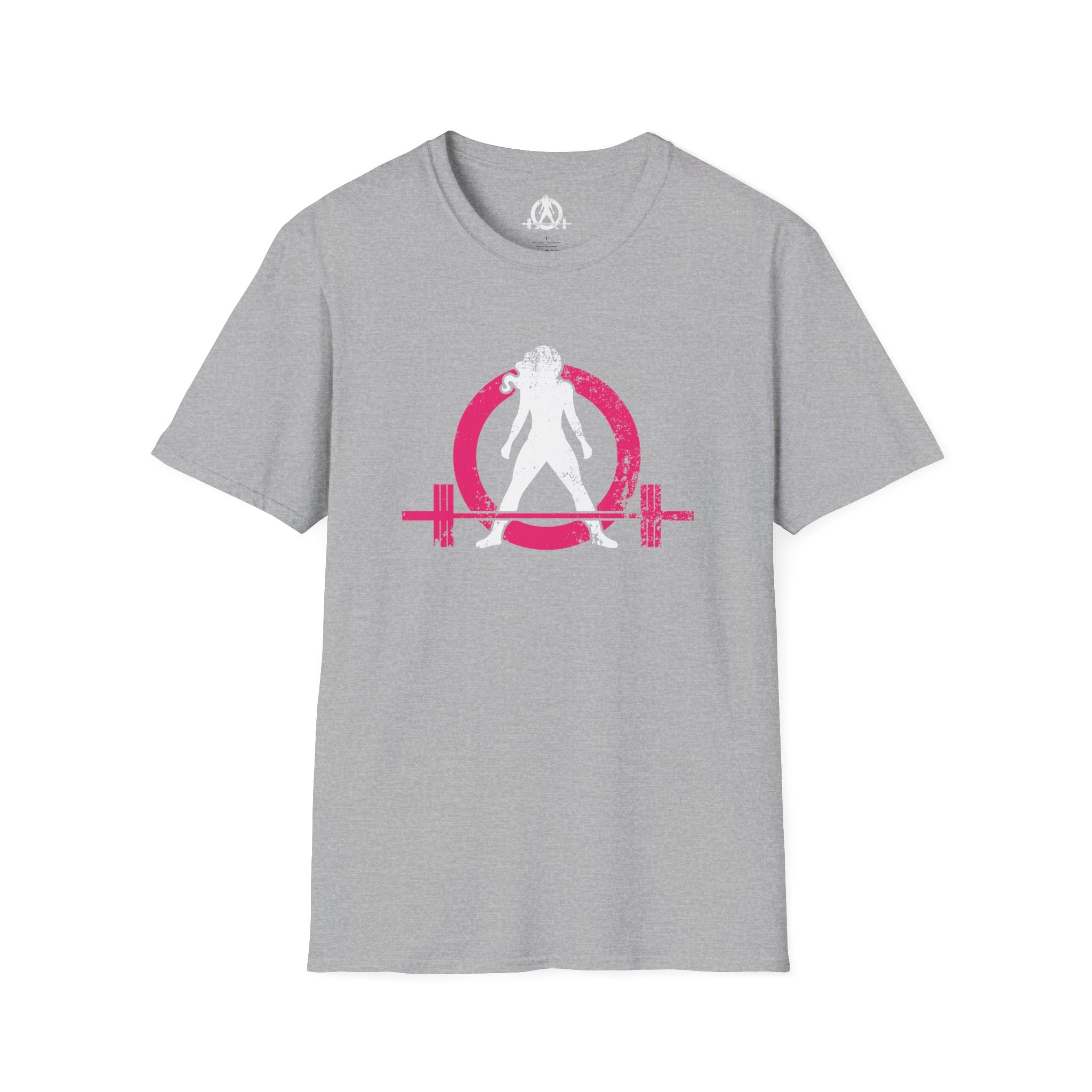 WWLW Unisex Softstyle T-Shirt - Color Distressed Logo - Plain Back