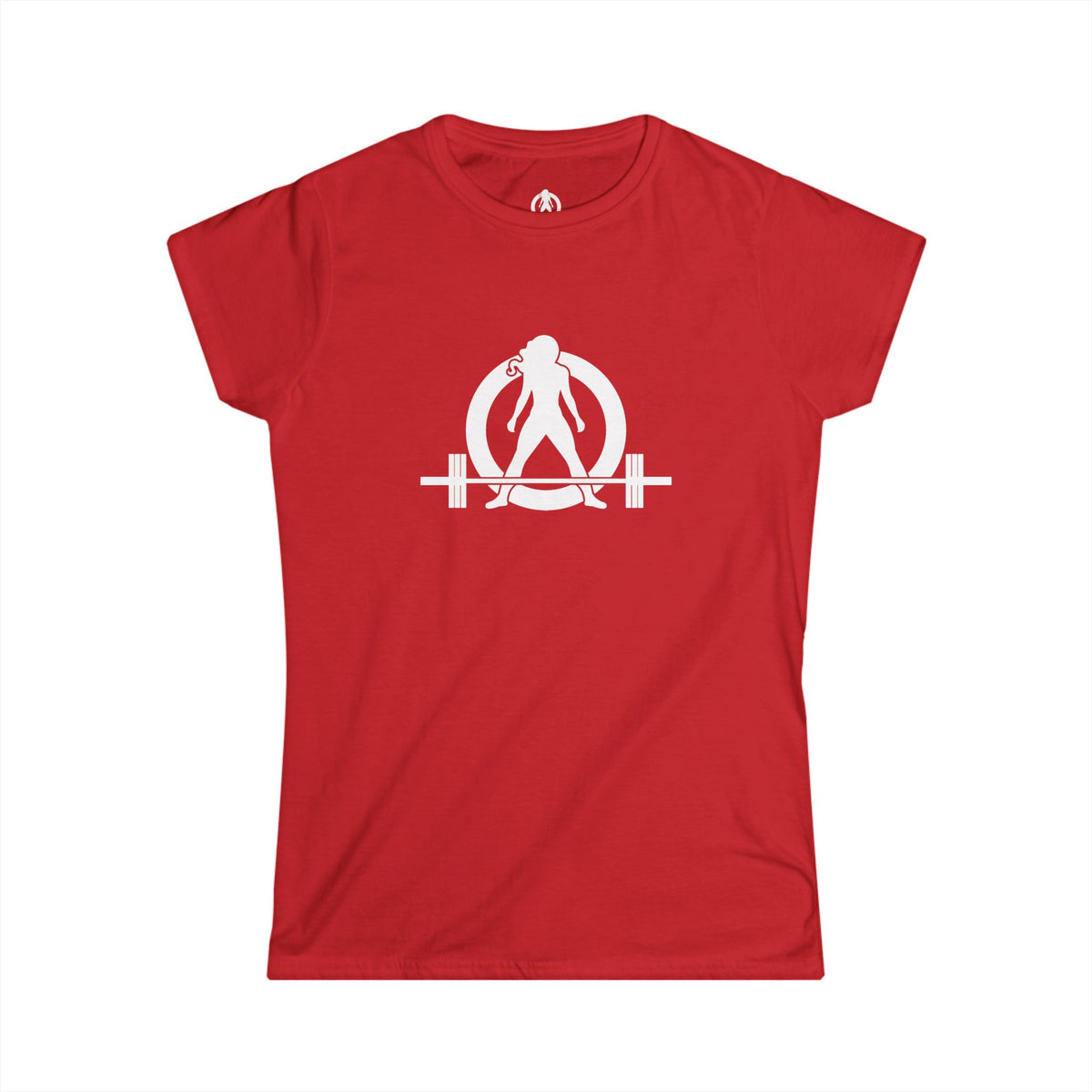 I Could Hip Thrust You - Women's Softstyle Tee - White Logo Front & Back